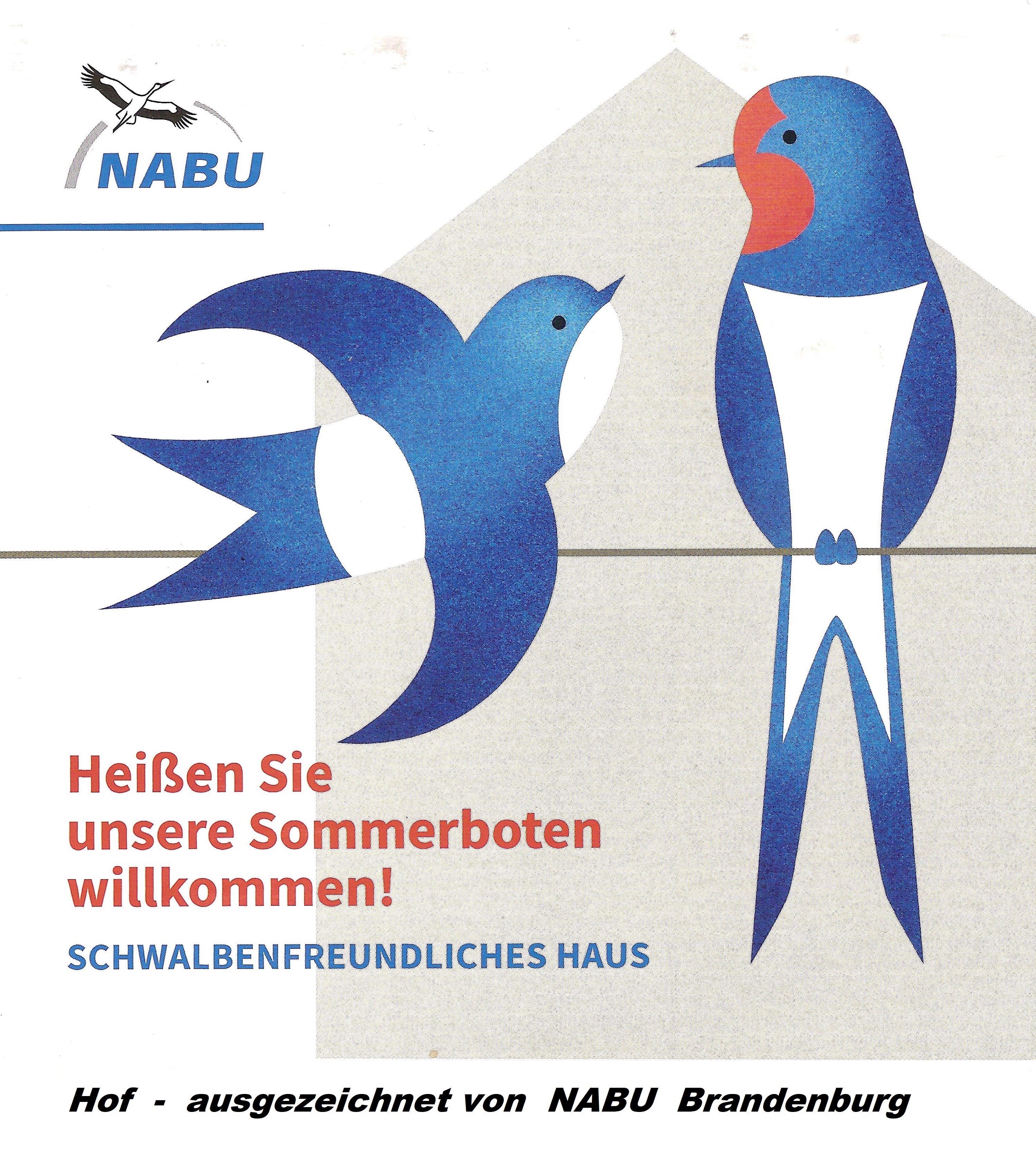 Hof - ausgezeichnet von NABU Brandenburg